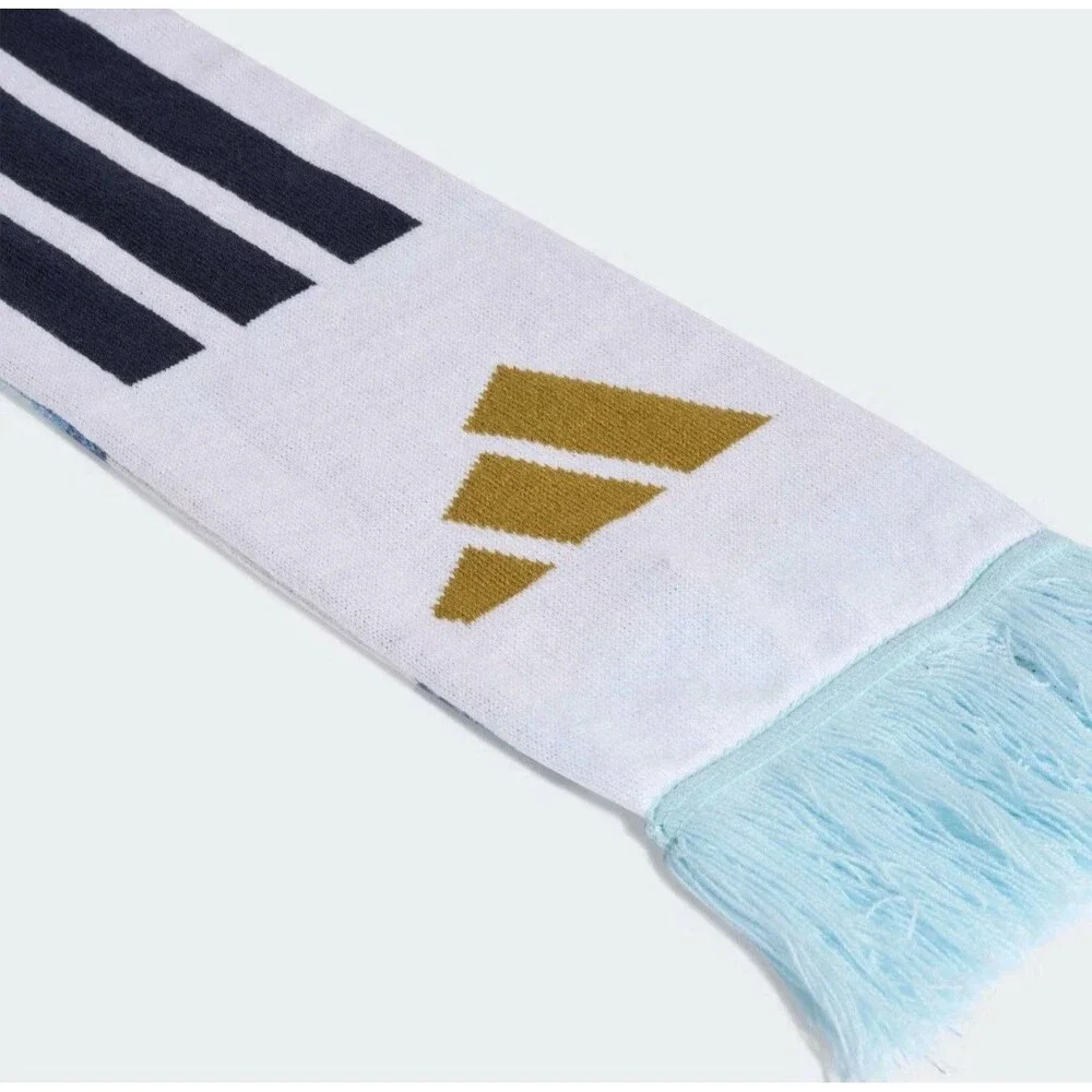 Adidas Argentina National Team 26 Football Scarf KE1385 World Cup 2026 New